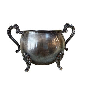 Leonard Silverplated Handled Sugar Bowl Serveware One Size Silver